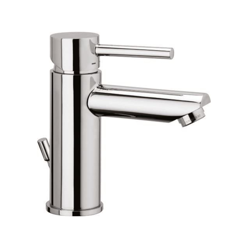 Miscelatore monocomando per lavabo con scarico paffoni - linea stick cromato.